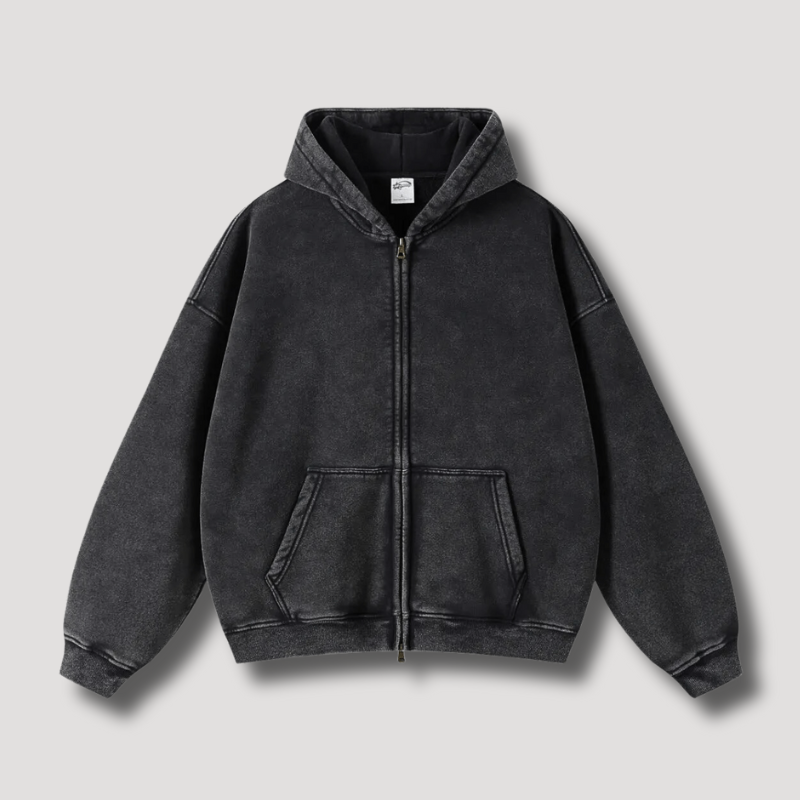 Skye Men’s Zip-Up Hoodie – Casual Hooded Sweatshirt with Comfortable Fit